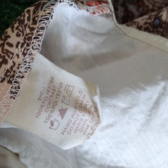 Mystree long sleeve cream like a bandana sheer - Picture 5 of 5